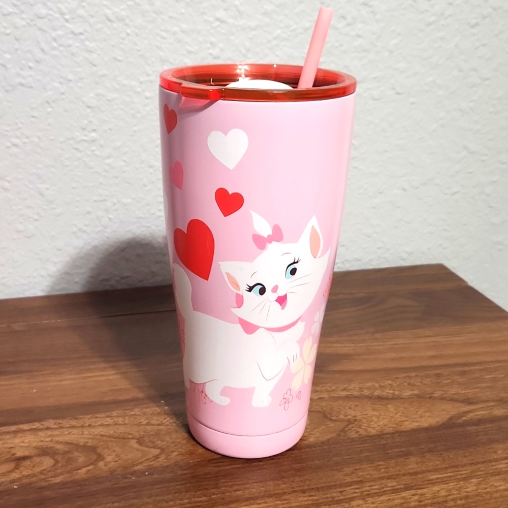 Disney Marie Cat drinking cup